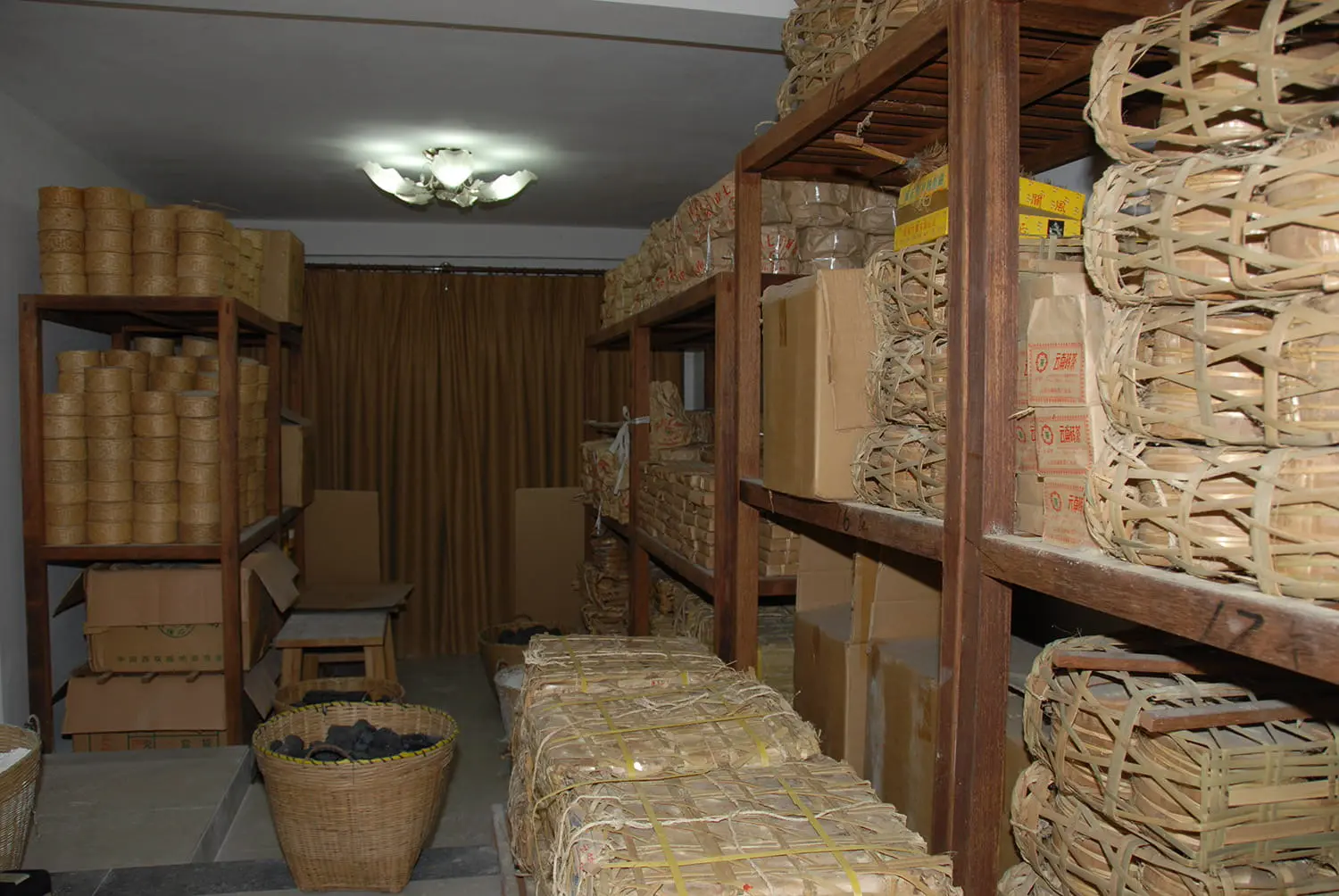 漳州干仓普洱茶仓库展示