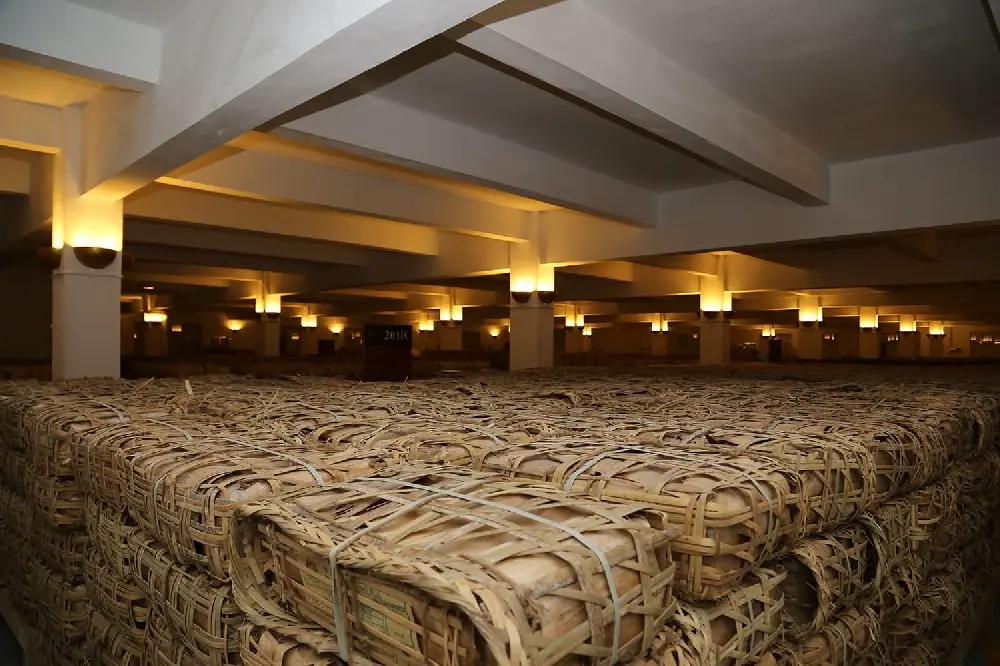 漳州干仓普洱茶仓库展示