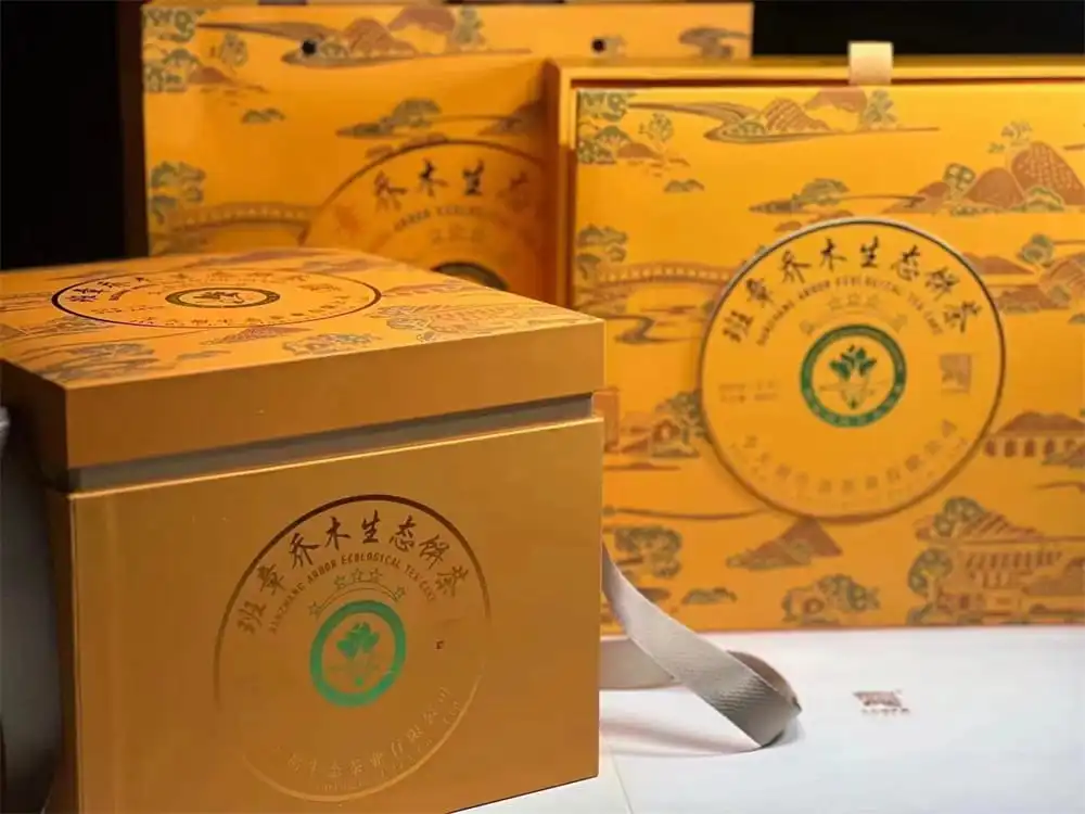 漳州回收今大福普洱茶2023年生茶熟茶图2