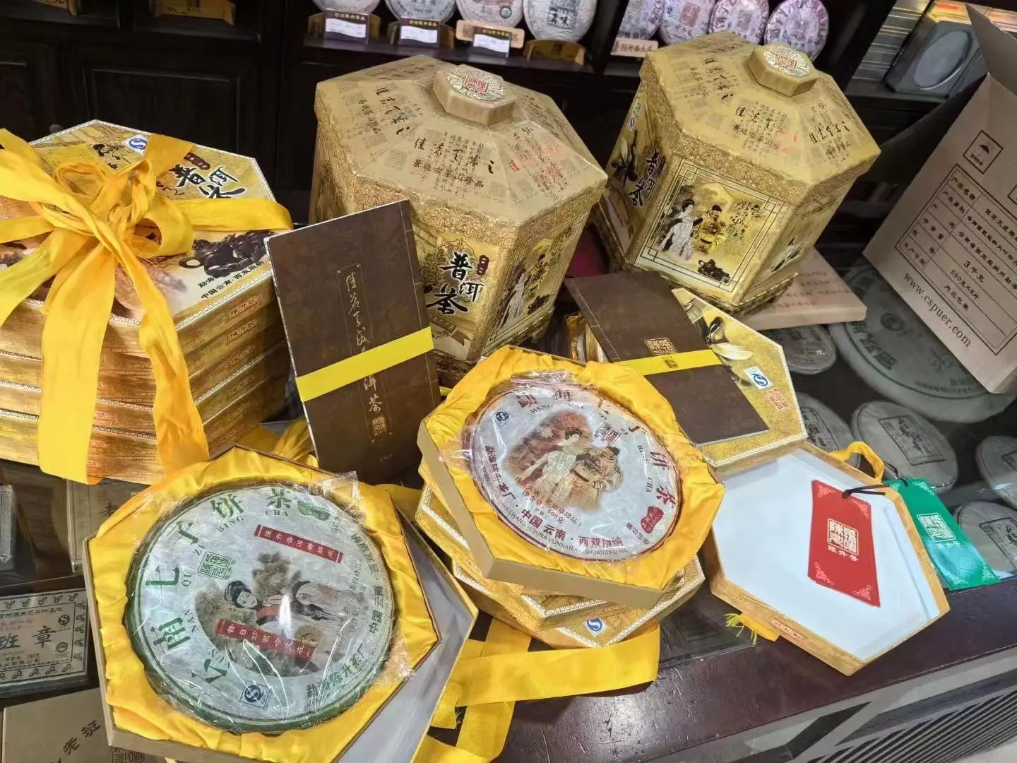 高价回收陈升号普洱茶案例展示